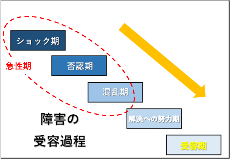 障害の受容過程